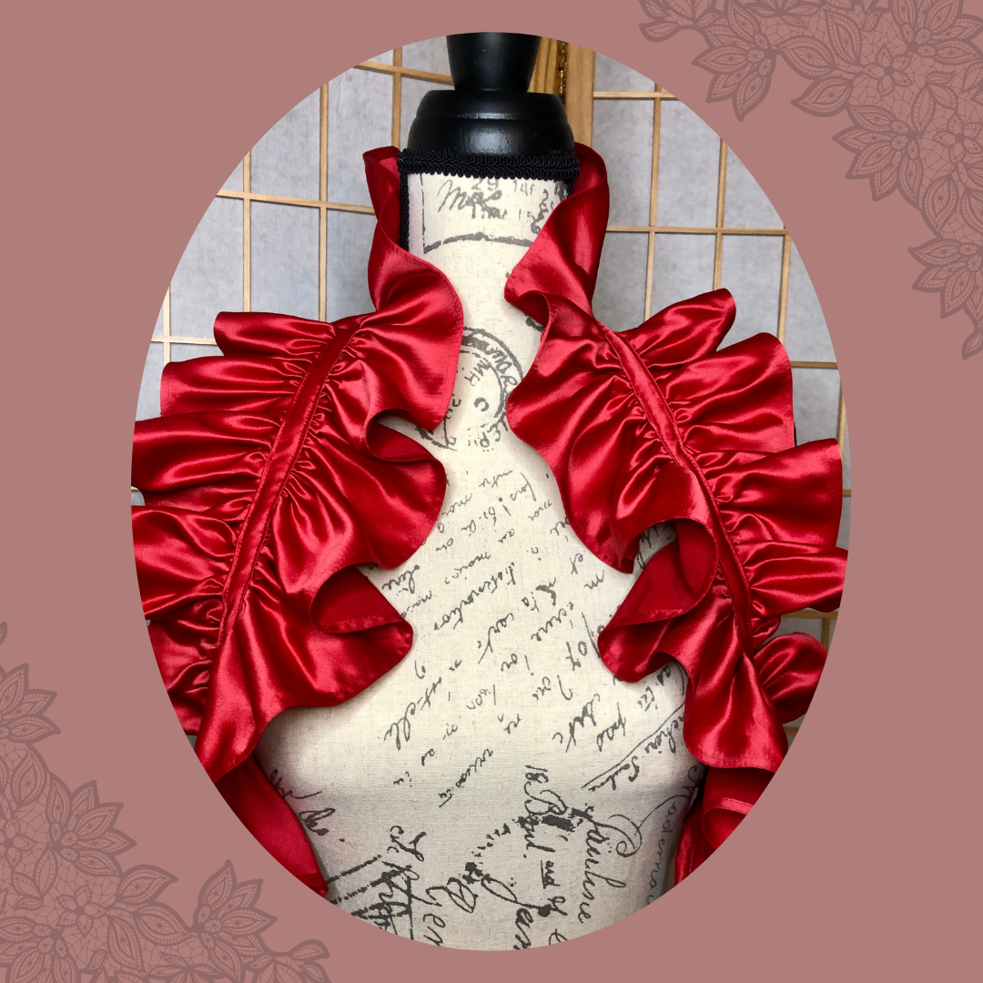 Erotic Queen Goddess Collar in Red